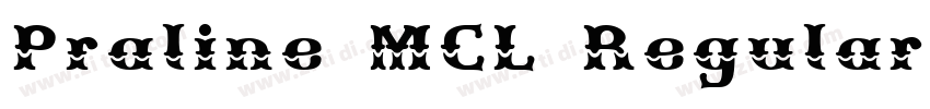 Praline MCL Regular字体转换